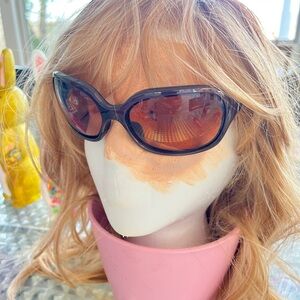 Oakley Purple Frame Sunglasses with Silver Accent Pulse